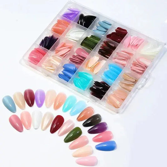 Reusable Fake Nails With Box