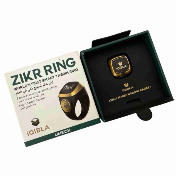 Smart Digital Tasbih Zikr Ring